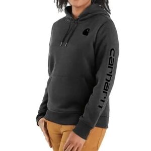 Carhartt Womens's Grey Pullover Hoodie